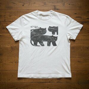 Y2K Cocteau twins cat T-Shirt